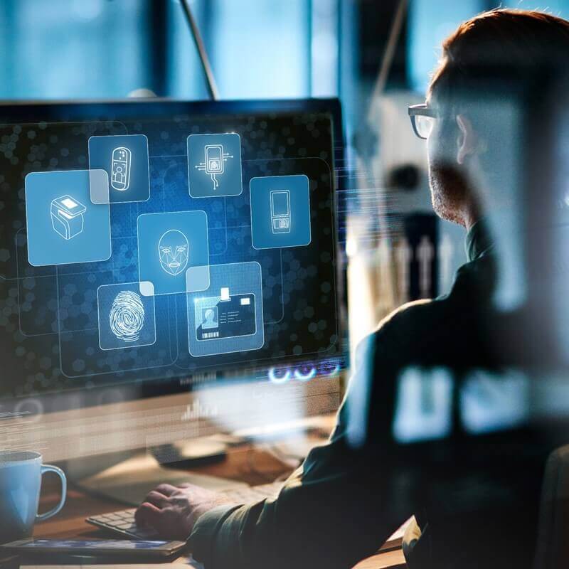 biometric access control system idemia